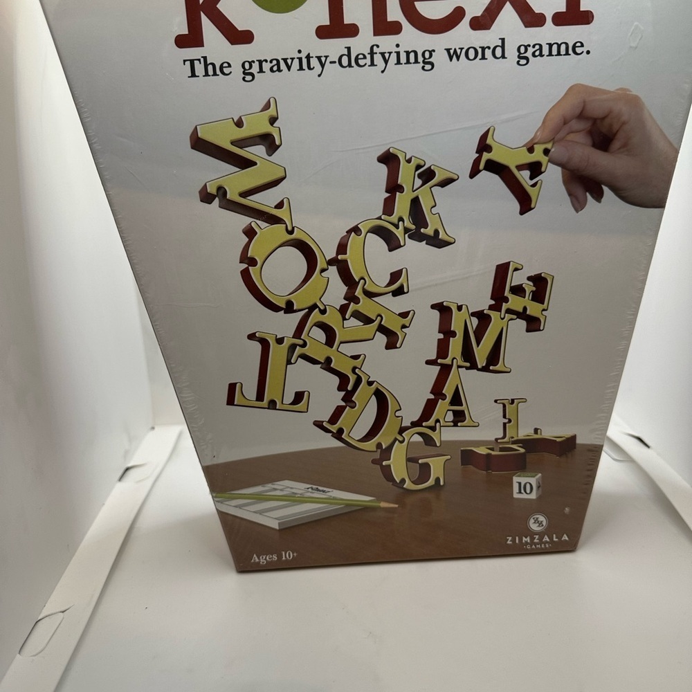 K'Next Gravity-Defying Word Game - Red and Yellow